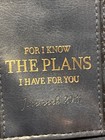 Bible Cover Large Faux Leather  Carrying Case Convenient Handle Original Blue