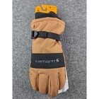 Carhartt Gloves Mens L Brown Gl0511-m Waterproof Insulated Knit Cuff Work Winter