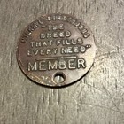 American Milking Shorthorn Society Member Bronze Dairy Advertising Pin Button