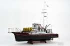 The Orca Shark Hunter  Movie Jaws Wood Fishing Boat Model  35  Rc Ready  Museum