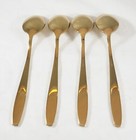 Vintage Dirigold Dirilyte Goldware Goldenware Burnish Tuscany Flatware Teaspoon