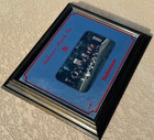 Anheiser-busch Inc Budweiser Clydesdale Wooden Framed Beer Mirror 1989 20x24