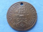 B279  South Africa Dog Licence 1893 Number 714 32mm Pitted   5 00
