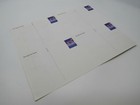 Usps Scott Ux279 20c Love Swans Sheet Of 4 Mint Never Hinged mnh Postal Card