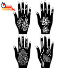 Moricher Temporary Tattoo Kits Henna Kit 5 Inks 96 Stencils Cosmetic Grade For W