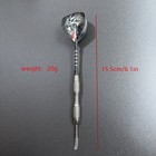 22g Tungsten Darts Set 3 Pack Steel Tip Professional Tournament Darts