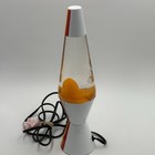 The Original Schylling Lava Lamp 14 5    Beach Bum Stripe Base   Cap Orange Wax
