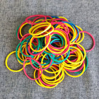 600 Pcs Colored Rubber Bands 2 5cm High Elastic Stretchable Latex Rings