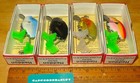 Lot Of  4  Different Color Original Heddon Punkinseed Lure Collector Series 9630