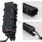 1-3 Pack Tactical Molle Magazine Pouch For 9mm Pistol Mag Holder Shell Carrier