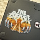 Vintage Kings Island The Beast Wooden Roller Coaster 3    Weatherproof Vinyl Decal