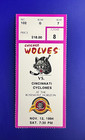 Chicago Wolves Vs Cincinnati Cyclones Ticket Stub Used 11 12 1994 Rosemont