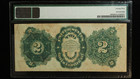 1891 Pmg 25 Large Note  2 Silver Certificate Fr  246 Item j11519