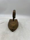 Vintage Cast Iron Sad Iron Antique Press 6 5  Rustic Primitive Farmhouse Decor