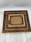 Vintage Ransom Signed Landscape Oil Painting Gold Ornate Frame River Trees 20x18