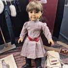 Vtg 1989 Pleasant Company American Girl Samantha Doll White Body Outfits Box Lot