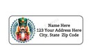 30 Christmas Village Personalized Return Address Labels 1 In X 2 625 In
