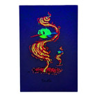 Marq Spusta Two Birds  olive Shimmer  Micro Print