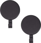 Attract Magnetic Wreath Hanger Black Matte  Set Of 2 Magnets - For 2 Metal Do   