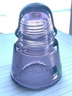 Agee Cd 121 Purple Cd 121  Glass Insulator Purple