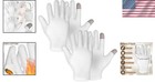 Overnight Moisturizing Cotton Gloves - 2 Pairs For Dry Hands   Eczema Relief