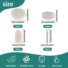 Sukh 145pcs Wool Felt Polishing Pad Buffing 1-1 2 Inch