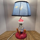 Vintage Disney Pixar Toy Story Buzz Lightyear Spaceship Lamp   Nightlight  works