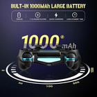 2 Pack Wireless Controller For Ps4 pro slim wireless Remote Controller 1000mah