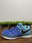Nike Federer Zoom Vapor 9 5 Tour Vaporized Blue Tennis Shoes 631458-402 Size 14