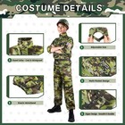 Kids Army Costume For Boys  Military Army Costume With Army Toys  Solider Boy   
