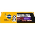 2 Pack Pedigree High Protein Chicken Duck   Beef Bison Flavor Wet Dog Food 12ct