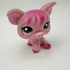 Authentic Hasbro Littlest Pet Shop Lps Pair Pig And Baby  3595  3596 - Damaged