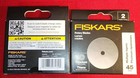 2 Pack Fiskars Titanium Rotary Blades 45mm 2 pkg New- Free Shipping     