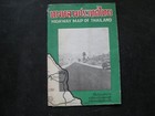 1960s Thailand Highway Map Vintage Caltex Petroleum Co 