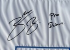 Blades Brown Signed 2025 The American Express Golf Open Flag    pro Debut    Auto