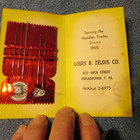 Vintage Sewing Needle Book Louis Zeldis Co  Philadelphia Pa