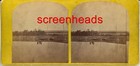 C1860s-70s Rare Great Lakes Stereoview Photo Welland Canal