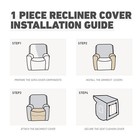 Recliner Chair Cover Stretch Soft Recliner Slipcover Sofa Couch Armchair Cover