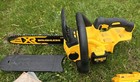 Dewalt 20v Max Xr Cordless Chainsaw Dccs620 W New Chain   New 8 0ah Battery Pack