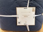 Pottery Barn Teen Favorite Tee Quilt Xl Twin Heathered Navy Blue  New