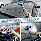 62   Car Wash Brush Kit - Mop  Mitt  Sponge  Long Handle  For Car  Rv  Truck
