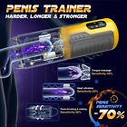 Male Masturbaters Automatic Handsfree Rotating Cup Thrusting Stroker Men Sex Toy