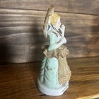 Antique Japanese Porcelain And Lace Girl Figurine