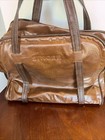 Vintage Singer Sewing Machine Travel Vinyl Carry Case Storage Bag Faux Leather
