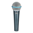 Beta 58a Super Cardioid Dynamic Vocal Microphone- New And Free Shipping