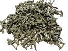 144 Mini Plastic Army Men Green Toy Soldiers Bulk Military Party Favors