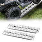 60  x12   Aluminum Ramps 6500lbs 2pcs Car Trailer Truck Ramps Hook End