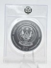 1 Oz Silver Rwanda 2008 Mountain Gorilla Original In Foil