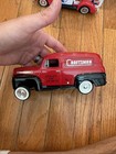 Lot Of 5 Ertl Metal Die Cast Truck Piggy Banks 1 25 Scale