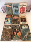 Mixed Lot Of 9 Vintage Science Fiction Sci-fi Mystery Fantasy Paperbacks  635 